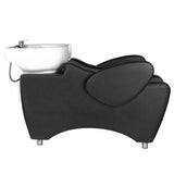 Hair system hsb46 hairdressing wash unit black - BVShop