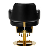 Hairdressing chair Gabbiano Linz NQ Gold Black - BVShop