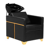 Hairdressing wash unit Toledo black - BVShop