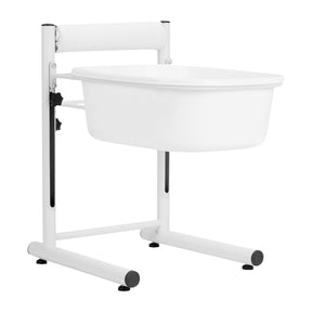 Height-adjustable pedicure tray, white - BVShop