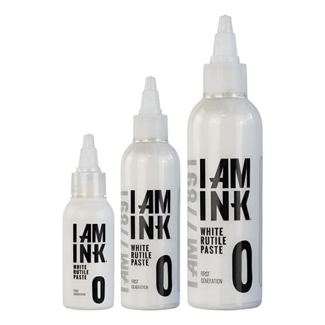 I AM Ink First Generation 0 White Rutile Paste 50ml/100ml - BVShop