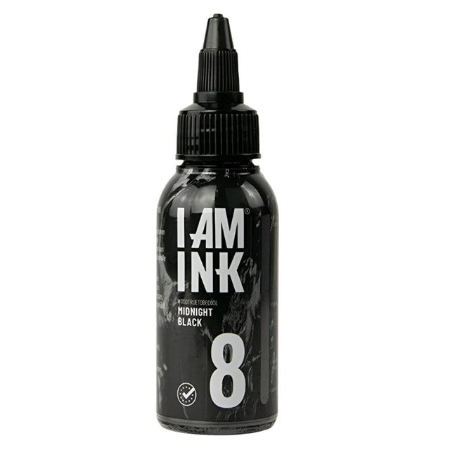 I Am Ink Second Generation 8 Midnight Black 50/100ml - BVShop