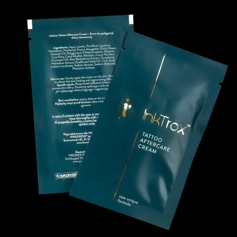 Tattoo aftercare cream 10ml for sensitive tattooed skin comfort