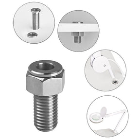 Inox tube magnifier lamp holder - BVShop