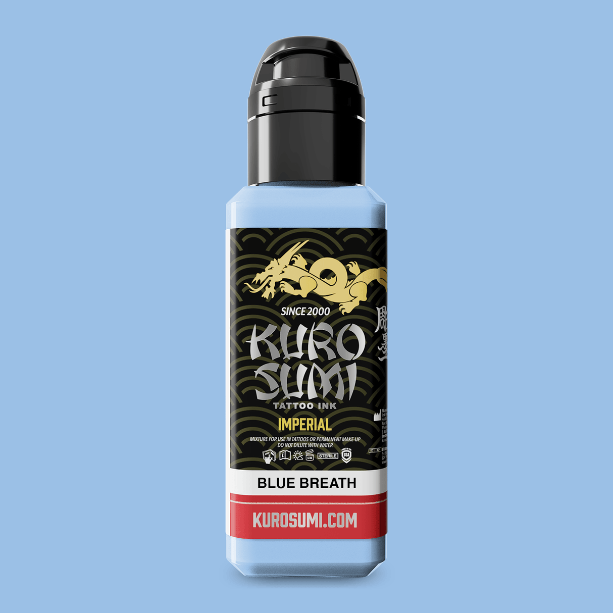 Kuro Sumi Imperial Tattoo Ink Blue Breath - BVShop