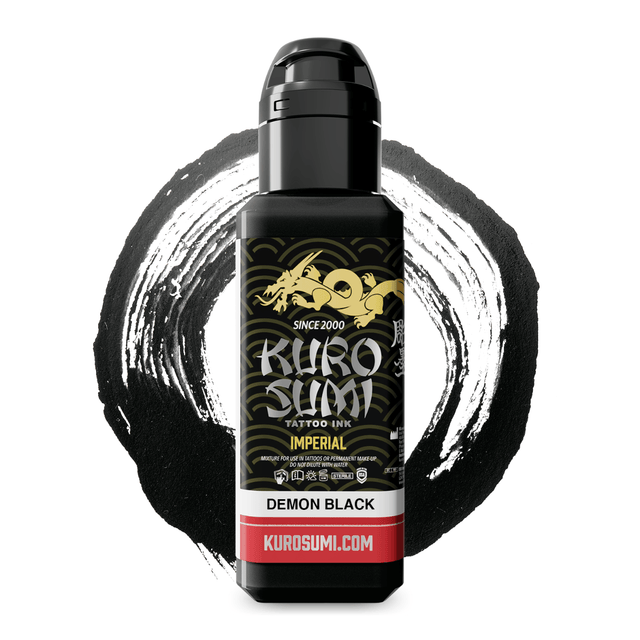 Kuro Sumi Imperial Tattoo Ink Demon Black - BVShop