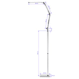 LED Yoga treatment lamp 22W silver - BVShop