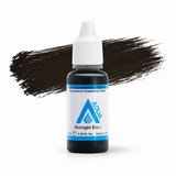 Li Pigments Aqua Midnight Black Pigment 15ml — bottle with colour brushstroke