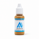Li Pigments Aqua Yellow Olive Mod Pigment 15ml — bottle on white with soft shadow