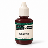 Li Pigments Micro Colors Ebony 2 Pigment 12ml — bottle on white background with soft shadow