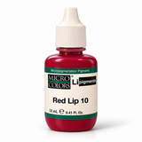 Li Pigments Micro Colors Red Lip 10 Pigment 12ml — bottle on white background with soft shadow