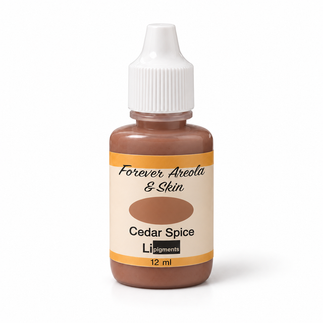Li Pigments Forever Cedar Spice Pigment 12ml — bottle on white background with soft shadow