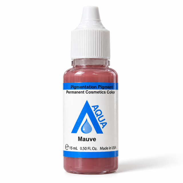 Li Pigments Aqua Mauve Pigment 15ml — bottle on white background with soft shadow