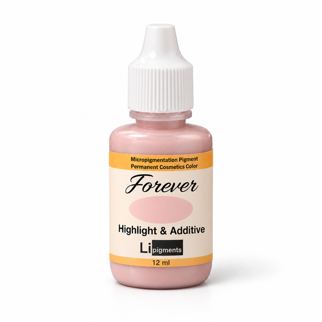 Li Pigments Forever Highlight & Additive Modifier 12ml — bottle on white background with soft shadow