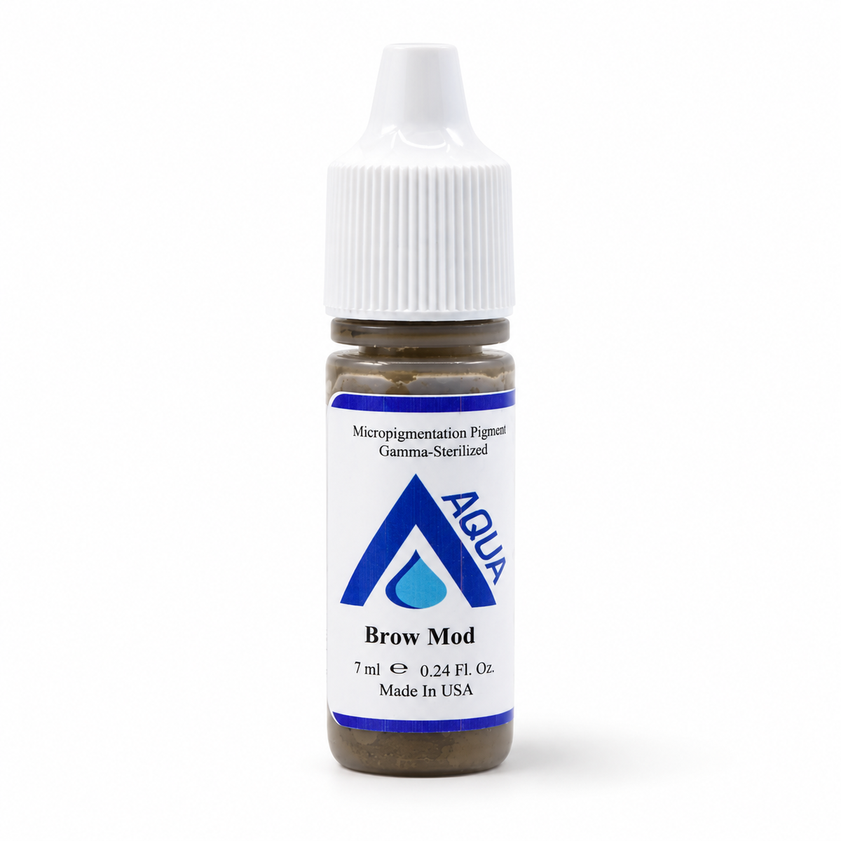 Li Pigments Aqua Brow Mod Modifier 7ml — product bottle on white with soft shadow