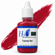 Li Pigments Micro Colors H2O Tuscany Red Practice Pigment 12ml — bottle with pigment colour smear