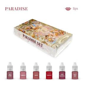 LIP SET - PARADISE BY ALINA SHAKHOVA 6 pcs / 6 ml - BVShop