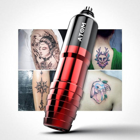 Mast Atom M4 Rotary Tattoo Machine Pen Black - BVShop