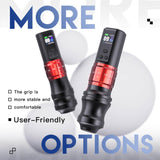 Mast Fold Pro Wireless Tattoo Machine Red - BVShop