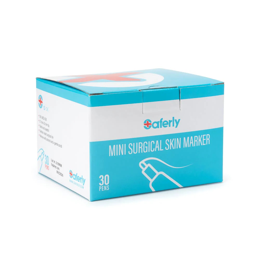 Saferly Mini Surgical Skin Marker with fine tip for precise marking on skin during medical procedures