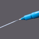 Saferly Fine Tip Surgical Skin Marker in white and violet with a fine tip, used for precise marking on skin during surgeries.