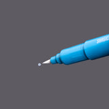 Saferly Fine Tip Surgical Skin Marker in white and violet, with a slim tip for precise skin marking during medical procedures.