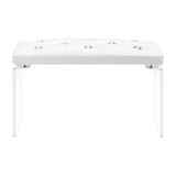 Momo Diamond manicure support stand Velour white - BVShop