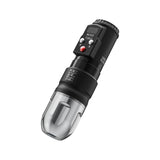 Musotoku Mercury Vanta Black tattoo machine, angled view
