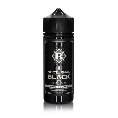 Nocturnal by Bishop Super Black 118ml bottle on white background