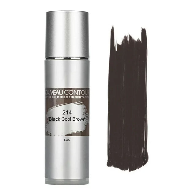 Nouveau Contour Organic Line Eyebrow Pigment 214-Black Cool Brown 10ml - BVShop