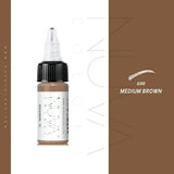 Nuva Colors Eyebrow Pigments 100 MEDIUM BROWN 15ml - BVShop