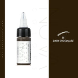 Nuva Colors Eyebrow Pigments 55 DARK CHOCOLATE 15ml - BVShop