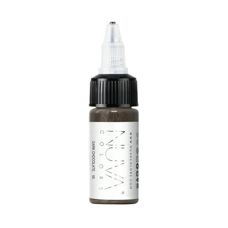 Nuva Colors Eyebrow Pigments 55 DARK CHOCOLATE 15ml - BVShop