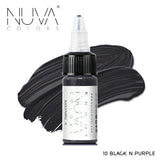 Nuva Colors Eyeliner Pigments 10 BLACK N PURPLE 15ml - BVShop