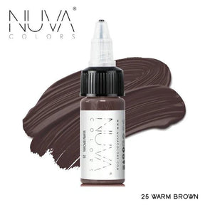 Nuva Colors Eyeliner Pigments 25 WARM BROWN 15ml - BVShop