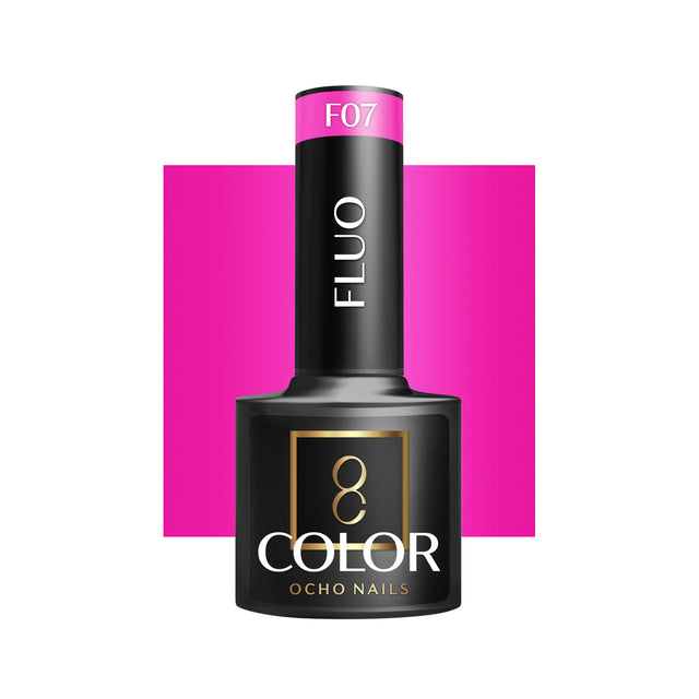 OCHO NAILS Hybrid nail polish fluo F07 -5 g - BVShop