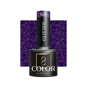 OCHO NAILS Hybrid nail polish glitter G14 -5 g - BVShop