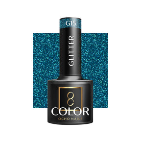 OCHO NAILS Hybrid nail polish glitter G15 -5 g - BVShop