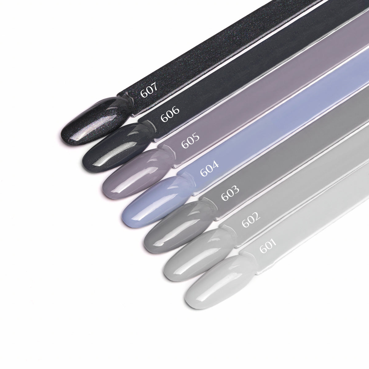 OCHO NAILS Hybrid nail polish gray 607 -5 g - BVShop