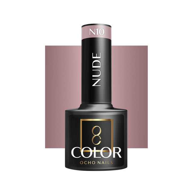 OCHO NAILS Hybrid nail polish nude N10 -5 g - BVShop