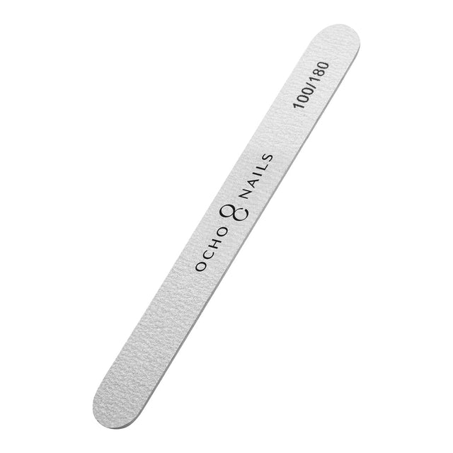 Ocho Nails straight file slim 100/180 10 pcs. - BVShop