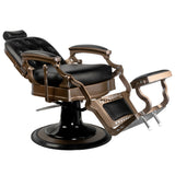 Old Ernesto Black Barber Chair Gabbiano - BVShop