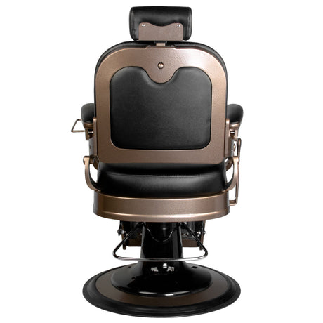 Old Ernesto Black Barber Chair Gabbiano - BVShop