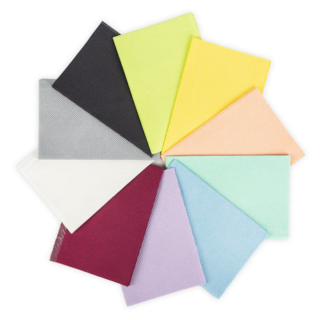 Cellulose hygiene pads 33x45cm 50pcs in multiple colors