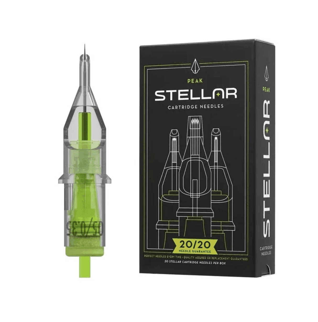 Peak Stellar 2.0 Round Shader Cartridges - BVShop