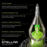 Peak Stellar 2.0 Round Shader Cartridges - BVShop