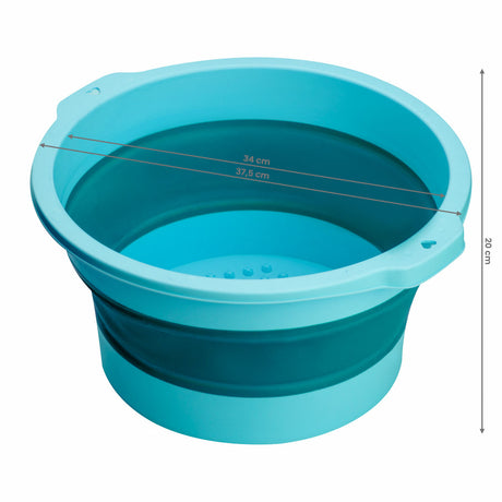 PEDICURE BOWL FOLDABLE BLUE - BVShop
