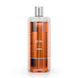 Kwadron Pretty Me Up Amber Care Soap 500ml, a gentle skincare soap with amber scent in a clear bottle, suitable for PMU aftercare.