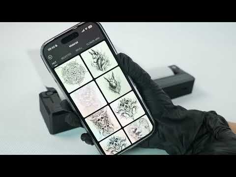 Mast DragonHawk A4 Wireless Thermal Tattoo Stencil Printer Machine