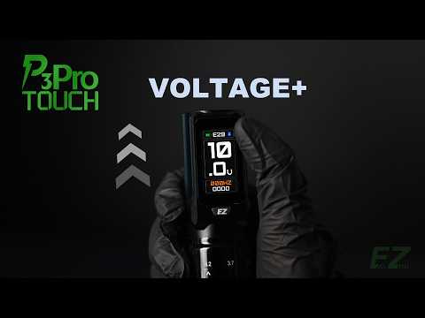 EZ P3 Pro Touch Touchscreen Wireless Tattoo Machine